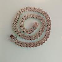 Collana cubana iced out 60 cm con brillantini – ef