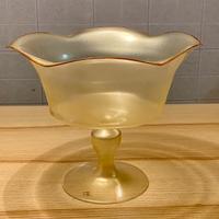 Grande calice di cristallo.