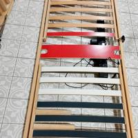  2 rete con alzata testa,piedi elettrica 