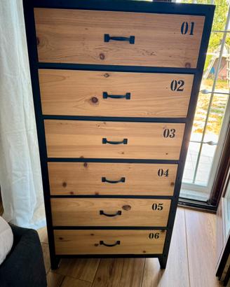 Cassettiera in legno Maison du Monde