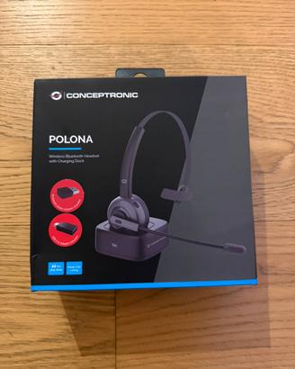 Cuffie wireless Bluetooth Conceptronic POLONA