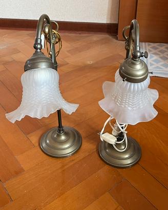 Lampade abat jour stile Liberty