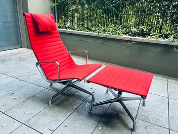 Aluminium lounge chair EA124 EAMES