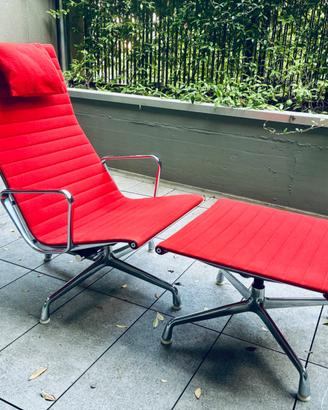 Aluminium lounge chair EA124 EAMES