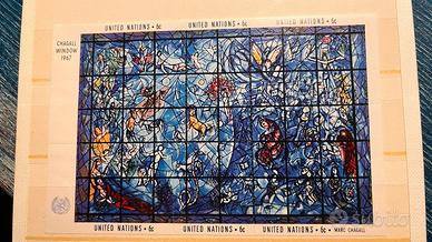 NAZIONI UNITE ONU 1967 - Foglietto Sheet Chagall