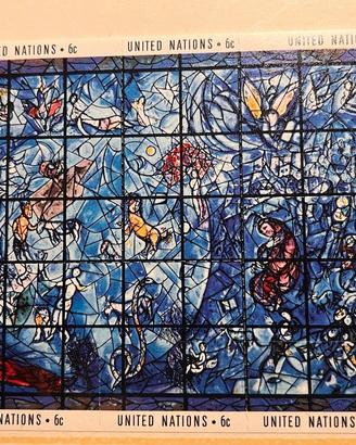 NAZIONI UNITE ONU 1967 - Foglietto Sheet Chagall