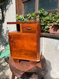 Comodino d’antiquariato vintage anni 40