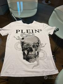 maglietta philipp plein bianca