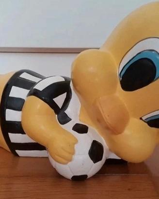 Salvadanaio Titti con maglia bianco e nera 