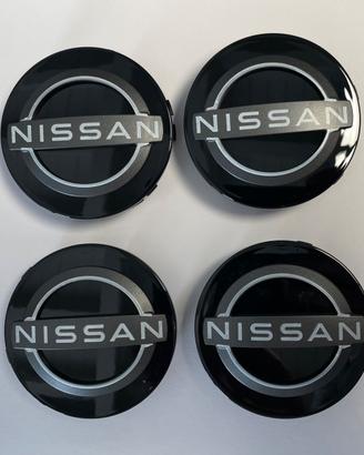 4 COPRIMOZZO CAPS 63 mm per NISSAN QASHQAI > 2023
