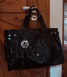 borsa armani jeans in vernice