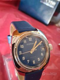 orologio da polso Vintage meccanico a corda 