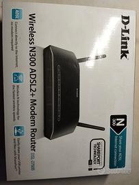 Modem Router D-Link N300 Wireless Adsl2+
