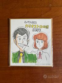 Lupin III Monkey Punch Shikishi Edizione Limitata