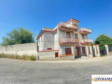 CARINI: PORZIONE DI BIFAMILIARE PANORAMICA CON