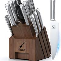 Set coltelli cucina professionale - 16 pz NUOVO
