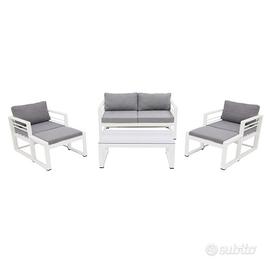 Tempo Style LEROS salotto in alluminio Giardino