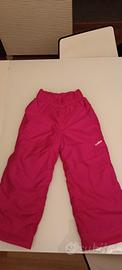 pantalone sci Wed'ze Decathlon 5 anni