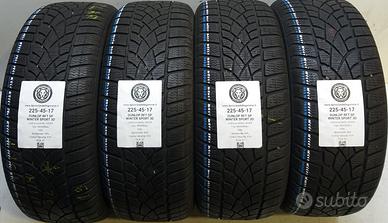 4 GOMME 225 45 17 DUNLOP RFT A64559