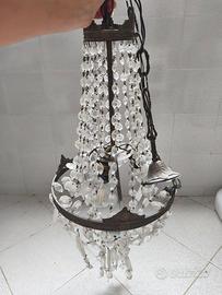 Lampadario in cristallo