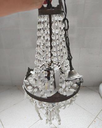 Lampadario in cristallo