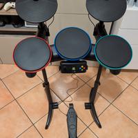 batteria guitar hero Xbox 360