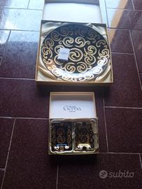 Piatto con ceneriere