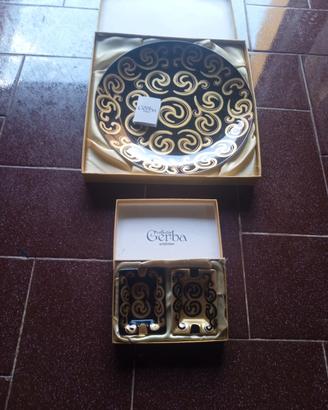 Piatto con ceneriere