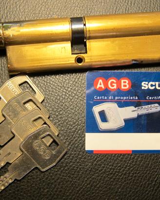 Cilindro di sicurezza AGB con pomolo