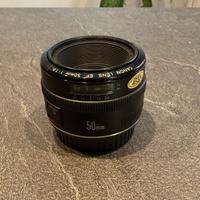 Canon EF 50mm f/1.8 mark I baionetta in metallo