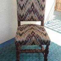 Sedie in massello, numero 6 in rovere