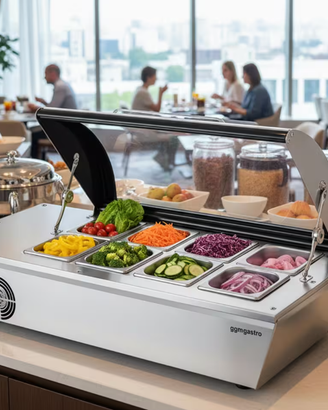 Vetrina refrigerata positiva 2-12 gradi celsius