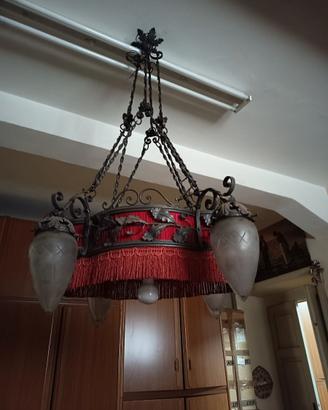 Lampadario a sospensione d’epoca 