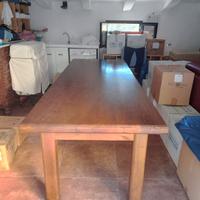 Tavolo in legno Castagno massiccio