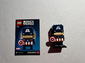 Lego brickheadz marvel captain america 41589