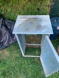 Casetta porta bombola Gpl