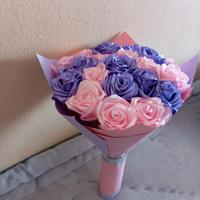 Fiori eterni in raso 