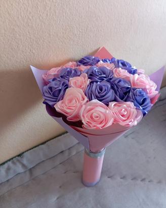 Fiori eterni in raso 