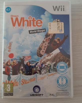 shaun white snowboarding nintendo wii