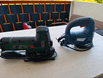 Seghetti alternativi elettrici Parkside e Dexter