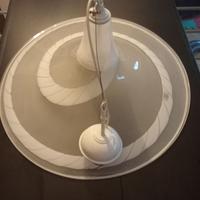 SET/LOTTO LAMPADARI DA PARETE E A SOSPENSIONE VETR