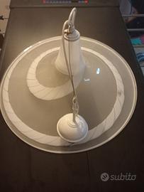 SET/LOTTO LAMPADARI DA PARETE E A SOSPENSIONE VETR