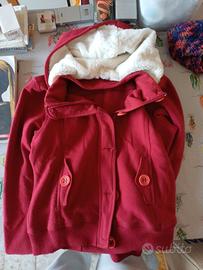 Felpa rossa donna