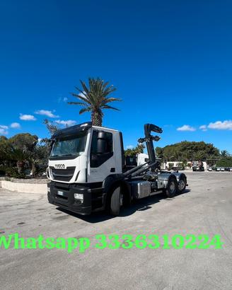IVECO STRALIS 420 EURO 6 SCARRABILE BOB SPA 26 TON