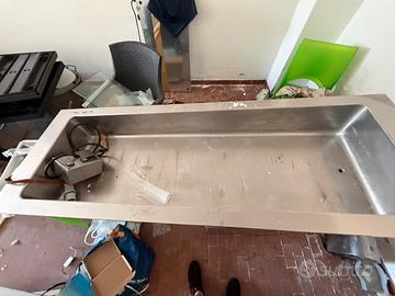 VASCA BAGNOMARIA DA INCASSO ACCISIO INOX