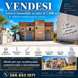 immobile  commerciale di 600 mq su due livelli 