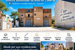 immobile  commerciale di 600 mq su due livelli 
