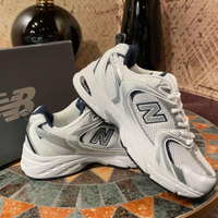 New Balance 530 White Silver Navy 39.5
