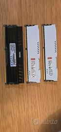 2x8gb ram Hyper ddr3, 1x8 ram Viper ddr3