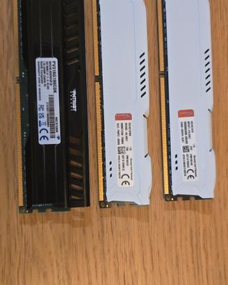 2x8gb ram Hyper ddr3, 1x8 ram Viper ddr3